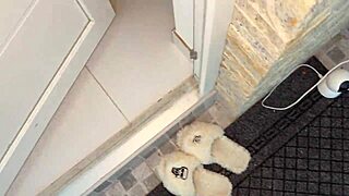 i couldn't resist grabbing those big natural redhead tits while pounding her bent over doggystyle deepthroat cowgirl