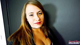 Petite Keyton and Nica Share Cock Sucking and Hard Banging Doggystyle