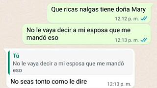 Doña Mary craves cock hubby skips so I fuck her