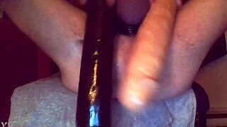 hey kinky muscular boy ready2fist gaps huge asshole with anal toys close up