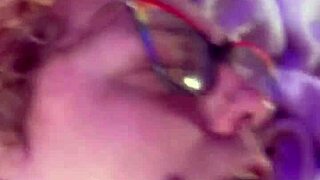 omg this goth slut's dripping red and cumming hard with toy 😈💦🔥