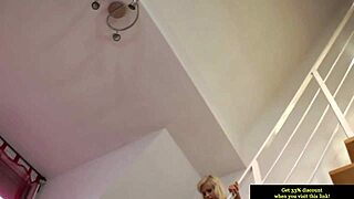 My heart races watching this hot british teen in lingerie touch herself so intimately