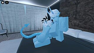 unlock the mystery of turning into a blue demon in roblox