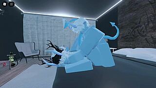 unlock the mystery of turning into a blue demon in roblox