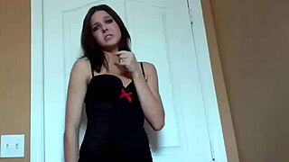 Latina femdom laughs at your tiny 18+ dick loser sph masturbation