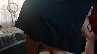 Stepdad And Friend Double Team My Dripping Pussy On Bed