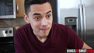 Fit stepmom demands yoga anal pounding