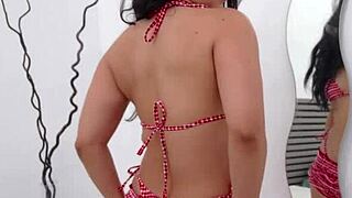 oh man first time lesbian couple gets dominated spanked licked hard