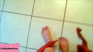 stay down at my feet toilet dog while i piss all over you kinky