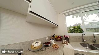 VRB Trans Busty Latina Shemale Bareback Fucks Stepson At Home Part 2