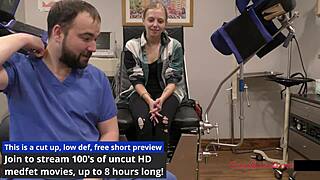 Feeling Exposed as Human Guinea Pig with Ava Siren in Latex Nurse Fetish