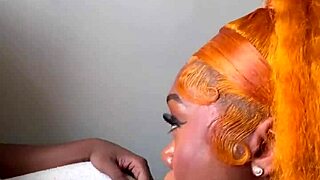 Ebony Firecracker Rides Big Black Cock with Sloppy Creampie Finish