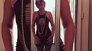 Passionate Couple's Blues Dance Ignites Rhythm of Deep Sexual Desire