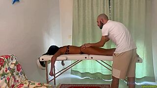after massage i wrecked married latina's ass screaming