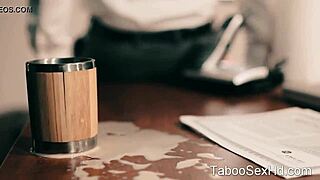 Boss Sneaks Quick Office Fuck with Big Tits Slut.