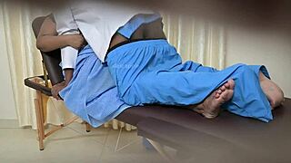 Hidden cam catches indian doctor secretly fucking his busty patient in hospital room