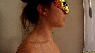 Wife Teases then Takes Morning Shower Doggystyle Pounding.