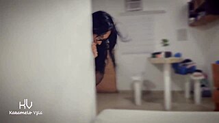 stepsister slurps my huge cock so good homemade pov