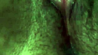 Virgin Tease Rubs Dildo on Tight Pussy Lips