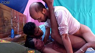 i joined neighbors fucking hot bikini village girl in wild 3some