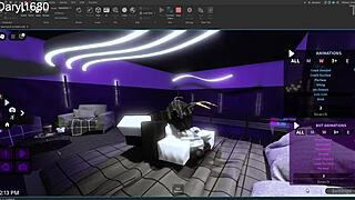 roblox players sneak in steamy ass bouncing and big tits cum sessions