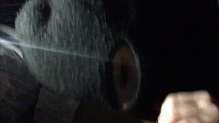 wanna see her deepthroat that cock roughly in the car??