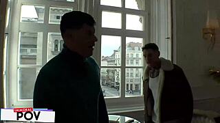 Ever wonder how babe with big natural tits takes monster cock mmf?