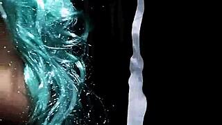 halloween party curvy slut bends for monster cock creampie after rumba