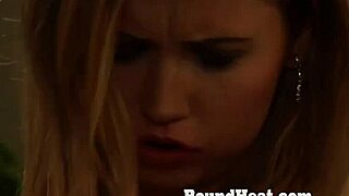 Powerful lesbian madame climaxes from slave's devoted pussy licking