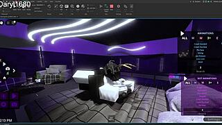 roblox players sneak in steamy ass bouncing and big tits cum sessions