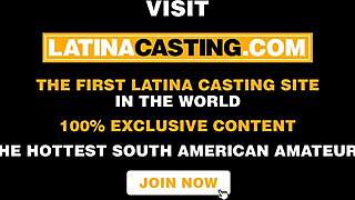 wanna see this amateur latina get her massage turn into pov suck and fuck?