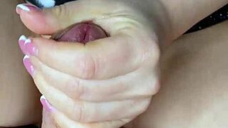 secret creampie pumps inside pussy then blasts out surprise!