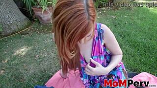 whoa lauren phillips is so hot fucking her stepson outdoors in pov 😍🔥