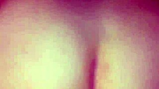 this blonde babe bends over as her guy drills her big ass pussy doggystyle rough