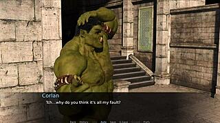 She plays the reluctant archon in part 15, tits bouncing as she gets fucked hard and deep