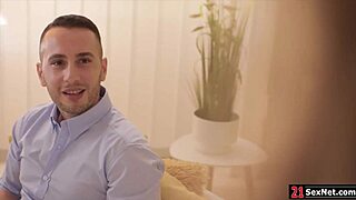 petite blonde girlfriend deepthroats bff cock then takes anal