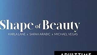 karla lane caught cheating with boss as sarah arab's big naturals watch the rough office fuck