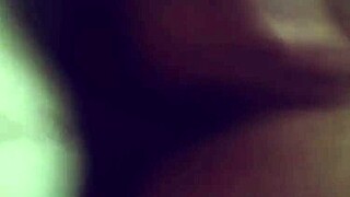 her tight hole squeezes my monster cock while arms tied behind back