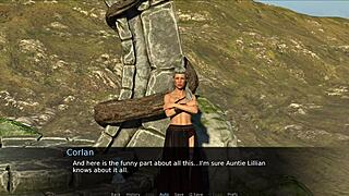 She plays the reluctant archon in part 15, tits bouncing as she gets fucked hard and deep