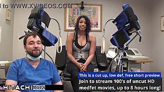 Phoenix Rose hitachi orgasms forced by doctor tampa