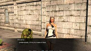 She plays the reluctant archon in part 15, tits bouncing as she gets fucked hard and deep