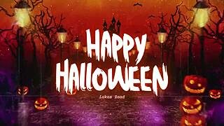 trick or treat she picked my thick cock deep in her tight ass