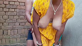 hey, check out this big-boobed wife getting super horny for tit play