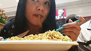 Booked a guy from the app at the mall but we fucked wildly in the car instead!