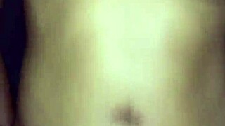 Amateur curvy latina cowgirl rides to accidental creampie, begs don't cum inside