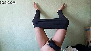 My yoga teacher rips clothes and fingers dripping pussy to orgasm