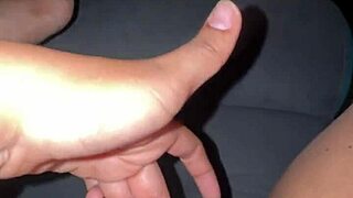 colombian latina hits intense outdoor pussy orgasm