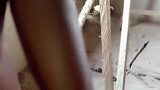 yo check this naughty big black ass bitch creaming hard on that thick cock doggystyle