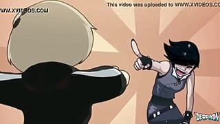 Brazilian stud pounds twink's hole raw in wild comic fuck frenzy!!