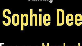 Pawg Sophie Dee Rides And Sucks Her Shiny Metallic Dildo Hard